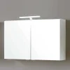 Wohnen Badezimmer Spiegelschrank Tymos mit LED Beleuchtung