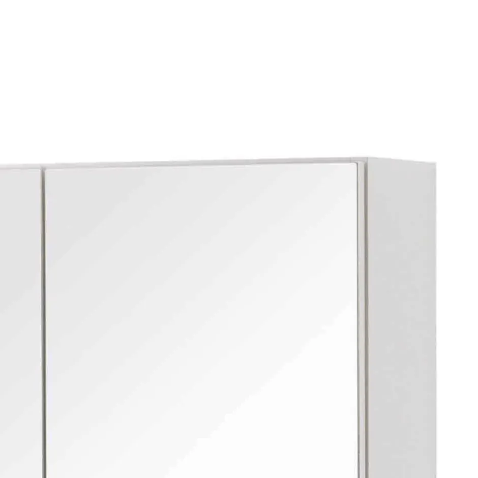 Wohnen Badezimmer Spiegelschrank Tymos mit LED Beleuchtung