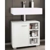 Wohnen Badezimmer Unterbeckenschrank in Weiß - Gransov