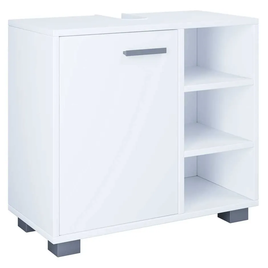 Wohnen Badezimmer Unterbeckenschrank in Weiß - Gransov