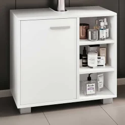 Wohnen Badezimmer Unterbeckenschrank in Weiß - Gransov