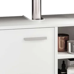 Wohnen Badezimmer Unterbeckenschrank in Weiß - Gransov