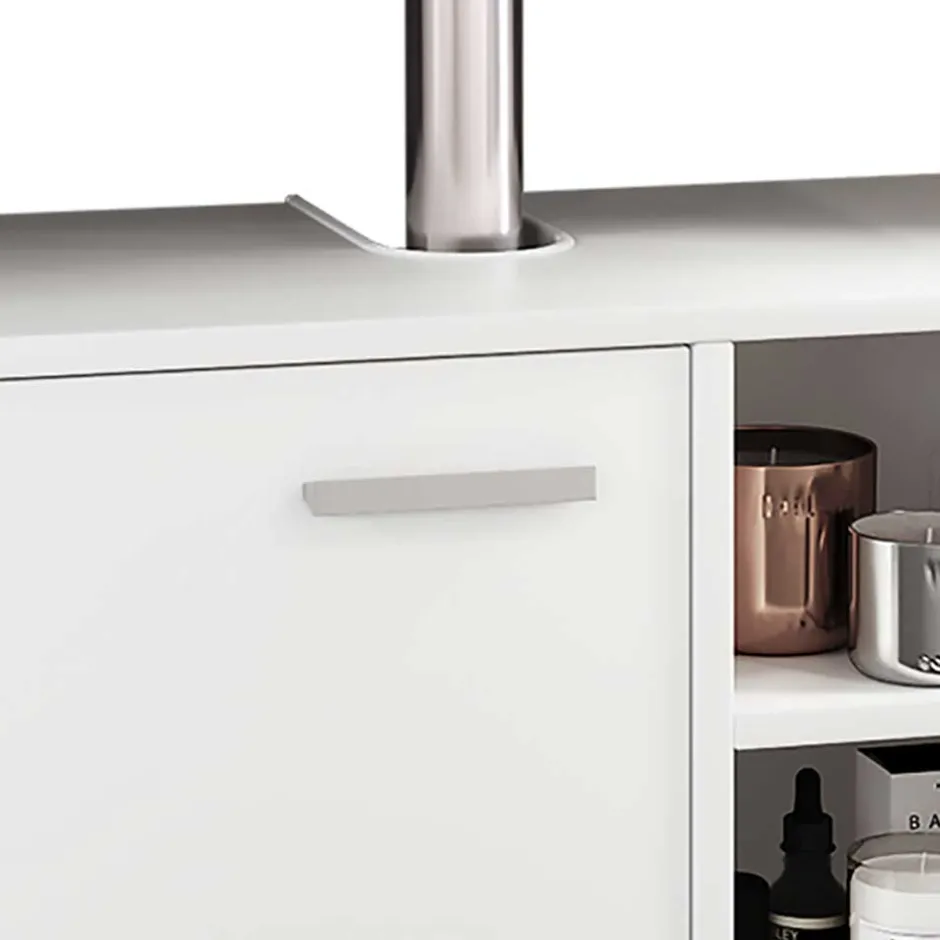 Wohnen Badezimmer Unterbeckenschrank in Weiß - Gransov