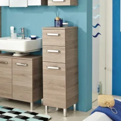 Badezimmer Unterschrank 101 cm hoch - Lemi^Wohnen