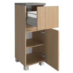 Wohnen Badezimmer Unterschrank in Eiche Hell - Leitha