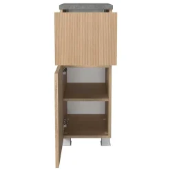 Wohnen Badezimmer Unterschrank in Eiche Hell - Leitha