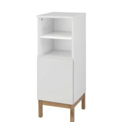 Wohnen Badezimmer Unterschrank in Weiß mit Wildeiche - Speccia