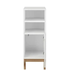 Wohnen Badezimmer Unterschrank in Weiß mit Wildeiche - Speccia