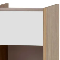 Badezimmer Unterschrank in Weiß und Eiche Hell - Ronya^Wohnen Clearance