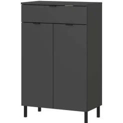 Badezimmer Vertiko in Dunkelgrau - Quado^Wohnen Outlet