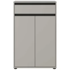 Wohnen Badezimmer Vertiko in Grau - Ancela