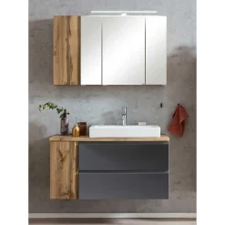 Wohnen Badezimmer Waschplatz 105 cm breit - Jambi I (zweiteilig)