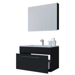 Wohnen Badezimmer Waschplatz Möbelset - Gloriella (zweiteilig)