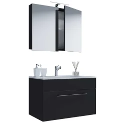 Wohnen Badezimmer Waschplatz Möbelset - Gloriella (zweiteilig)