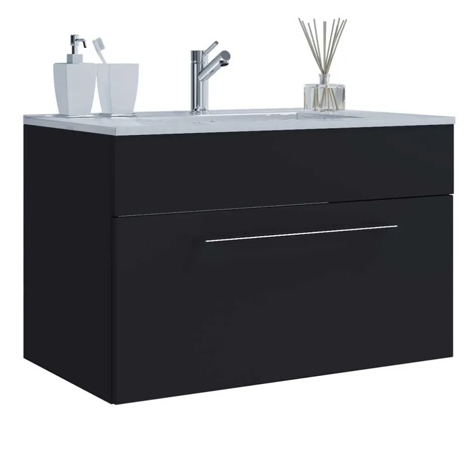 Wohnen Badezimmer Waschplatz Möbelset - Gloriella (zweiteilig)