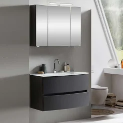 Wohnen Badezimmer Waschtisch Kombination - Natarivos (zweiteilig)