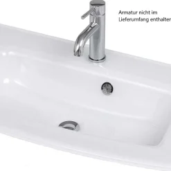 Wohnen Badezimmer Waschtisch Kombination - Natarivos (zweiteilig)