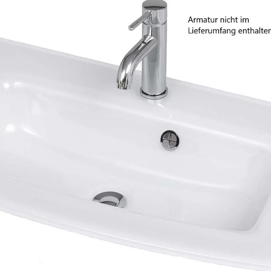 Wohnen Badezimmer Waschtisch Kombination - Natarivos (zweiteilig)