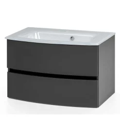 Wohnen Badezimmer Waschtisch Kombination - Natarivos (zweiteilig)