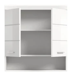 Badezimmer-Hängeschrank mit Doppeltür - Henriette^Wohnen