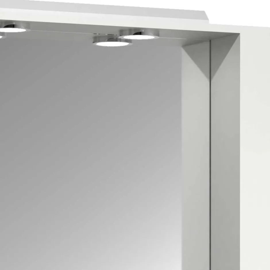 Badezimmermöbel Block in Weiß - Departo (vierteilig)^Wohnen New