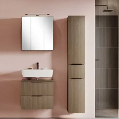 Wohnen Badezimmermöbel Einrichtung modern - Ucaida (dreiteilig)