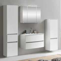 Badezimmermöbel für Stand- oder Wandmontage - Mesciria (vierteilig)^Wohnen New