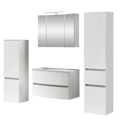 Badezimmermöbel für Stand- oder Wandmontage - Mesciria (vierteilig)^Wohnen New