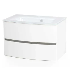 Badezimmermöbel für Stand- oder Wandmontage - Mesciria (vierteilig)^Wohnen New