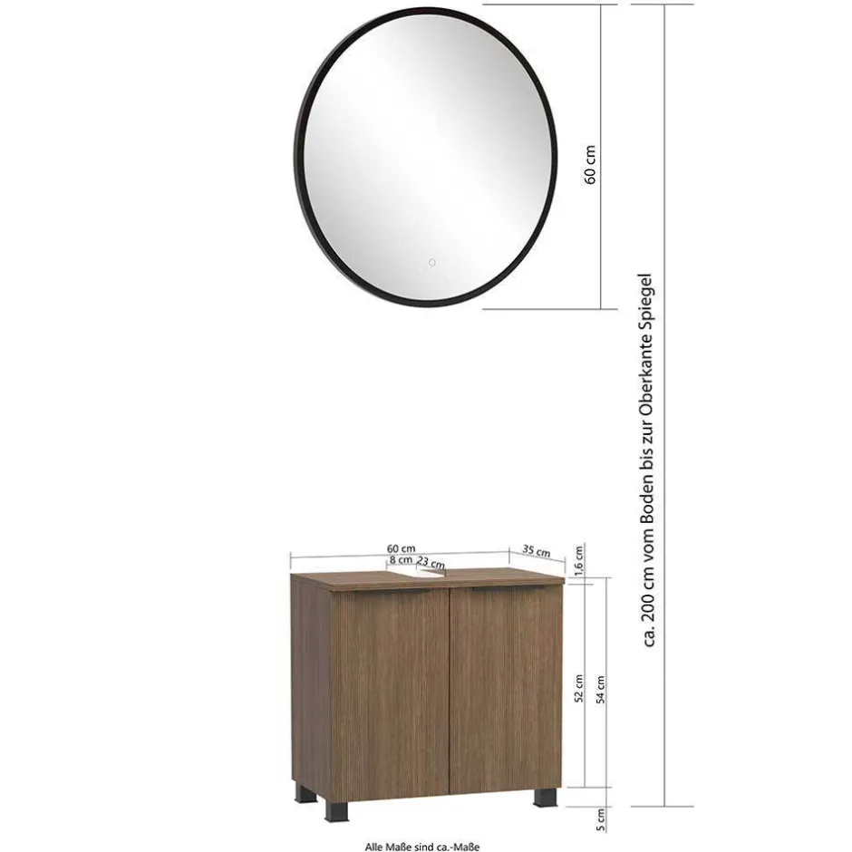 Badezimmermöbel Kombination modern - Ucaida (dreiteilig)^Wohnen Sale