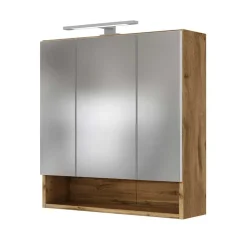 Wohnen Badezimmermöbel Set 90 cm breit - Lemnas (dreiteilig)