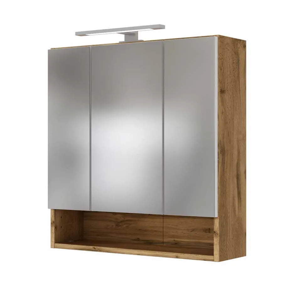 Wohnen Badezimmermöbel Set 90 cm breit - Lemnas (dreiteilig)