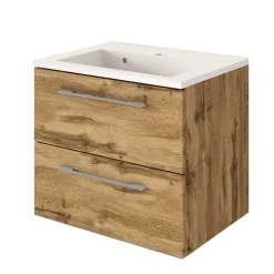 Wohnen Badezimmermöbel Set 90 cm breit - Lemnas (dreiteilig)