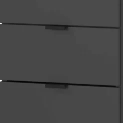 Badezimmermöbel-Set in Dunkelgrau - Quado (dreiteilig)^Wohnen Online