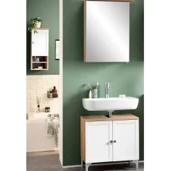 Badezimmermöbel-Set Landhaus - Traciana (dreiteilig)^Wohnen