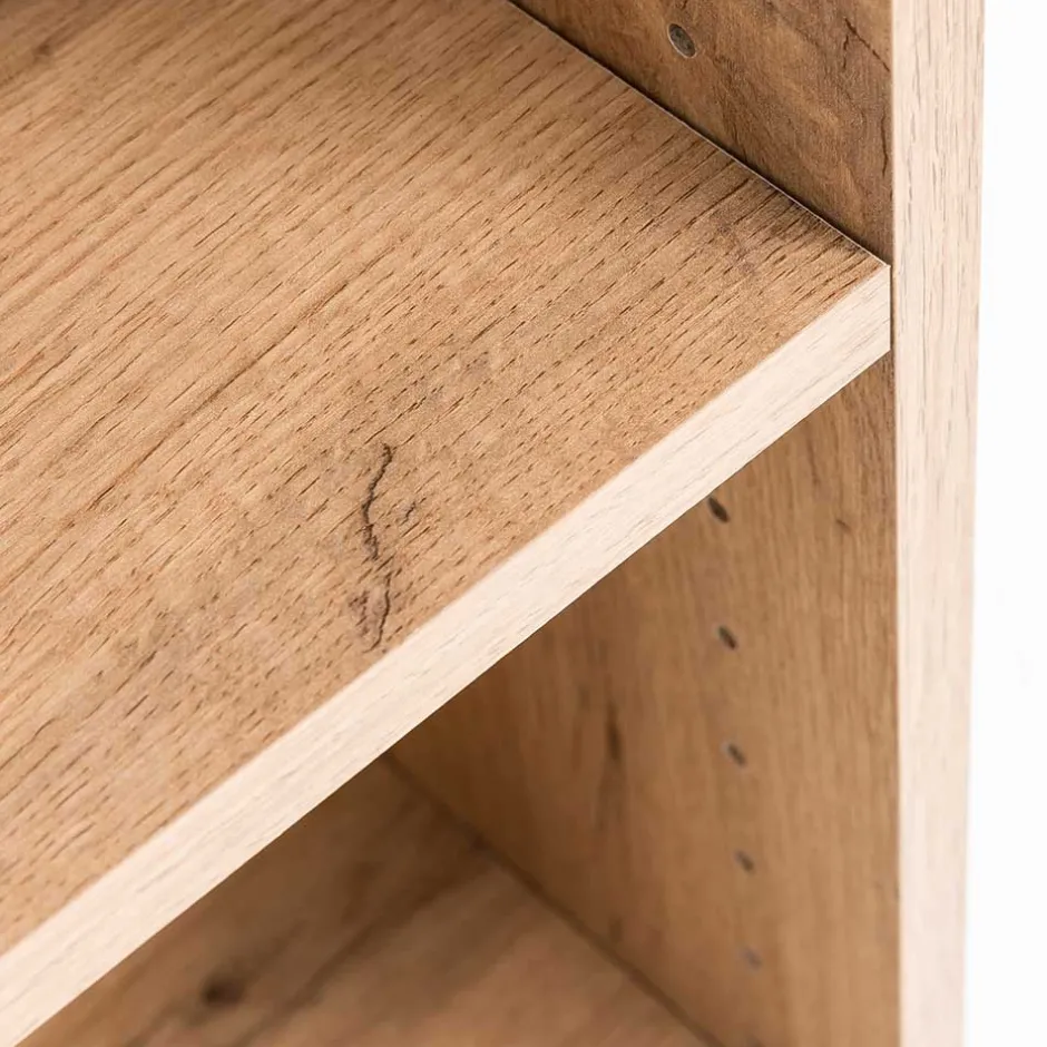 Badezimmerregal im Wildeiche Holz Look - Tofias^Wohnen New