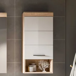 Badezimmerschrank hängend in Weiß HG - Calbanyara^Wohnen Sale