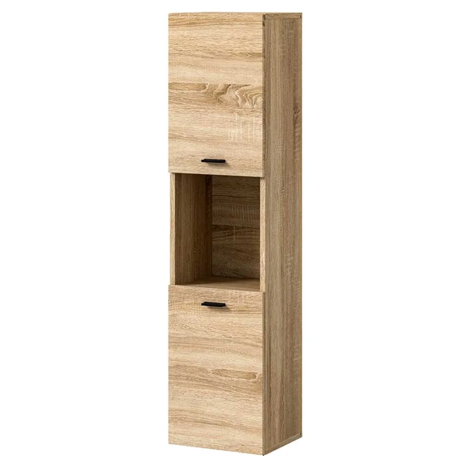 Badezimmerschrank in Sonoma-Eiche Optik - Hoxtona^Wohnen Clearance