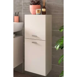 Wohnen Badezimmerschrank in Weiß - Harmone