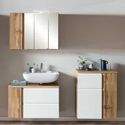 Badezimmerschränke Set modern - Eight (dreiteilig)^Wohnen Discount