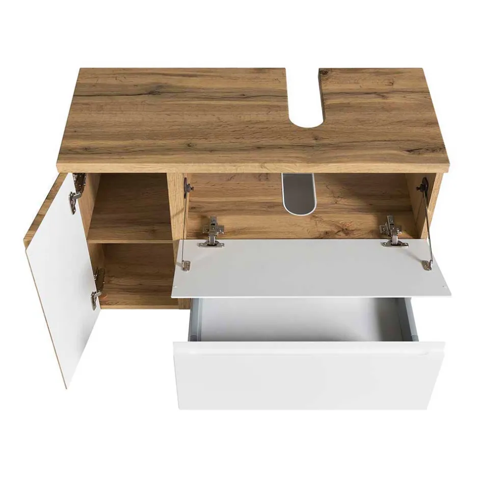 Badezimmerschränke Set modern - Eight (dreiteilig)^Wohnen Discount