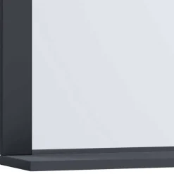 Badezimmerspiegel mit Ablage in Anthrazit - Luzern^Wohnen New