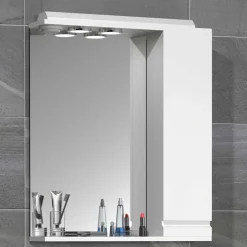 Badezimmerspiegel mit Seitenschrank und Ablage - Departo^Wohnen Hot