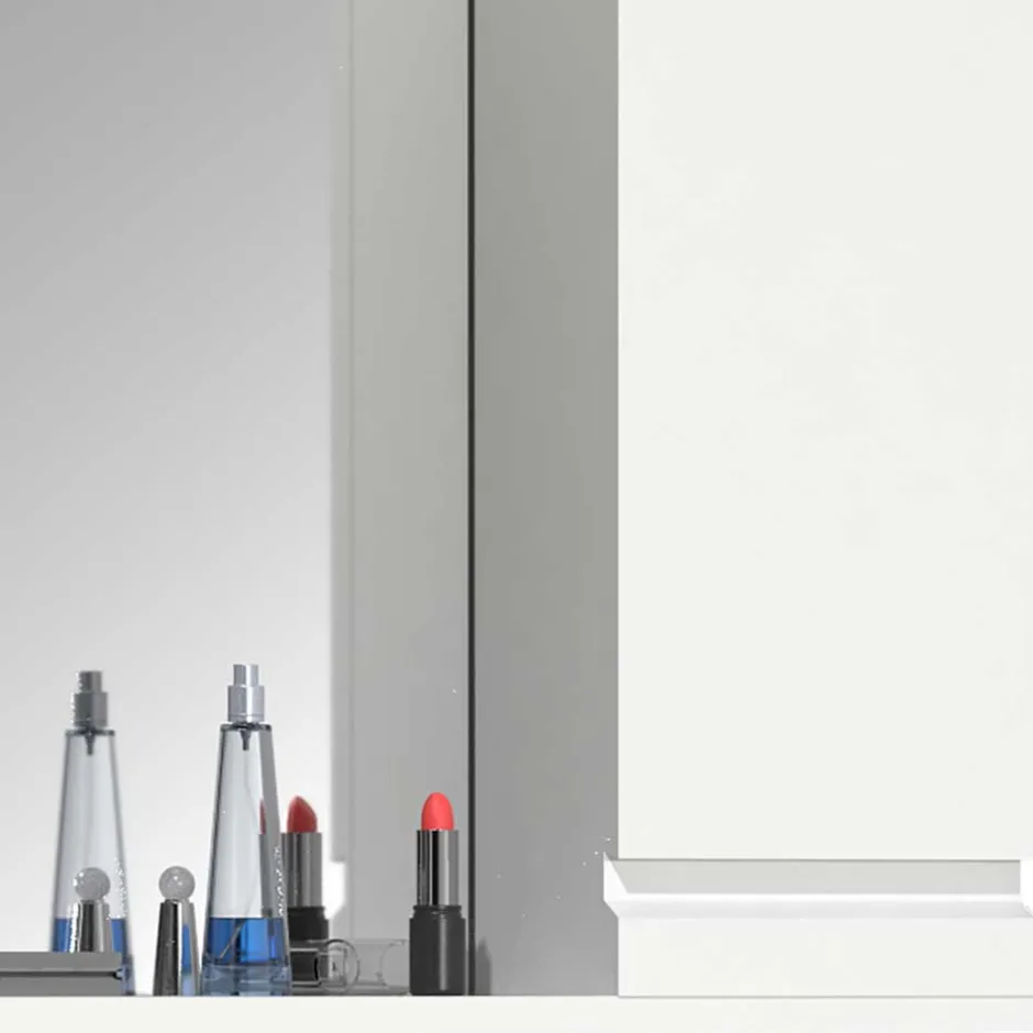 Badezimmerspiegel mit Seitenschrank und Ablage - Departo^Wohnen Hot