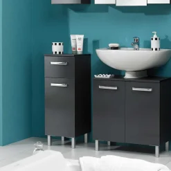 Badezimmerunterschrank in Anthrazit - Colistran^Wohnen