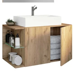 Badezimmer-Waschtisch & Spiegel - Yulmatro (zweiteilig)^Wohnen Best