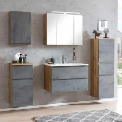 Wohnen Badmöbel als komplettes Set - Mia (fünfteilig)