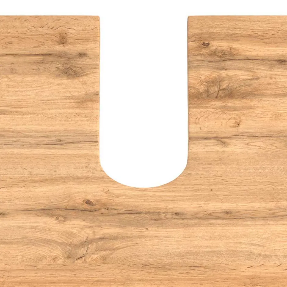 Wohnen Badmöbel Ausstattung in modernem Design - Crystoga (vierteilig)