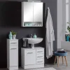Badmöbel Basis-Set in Weiß - Skiranov (dreiteilig)^Wohnen Discount