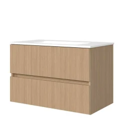 Badmöbel Block Einzelmöbel Set - Leitha (fünfteilig)^Wohnen New